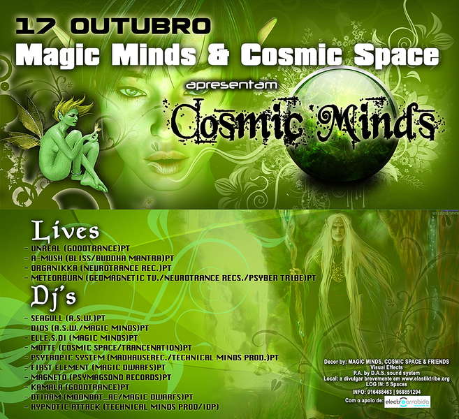 COSMIC MINDS 17 Oct '09, 23:00