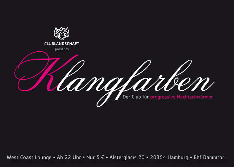 Party Flyer ! KLANGFARBEN - club opening 23 Oct '09, 22:00