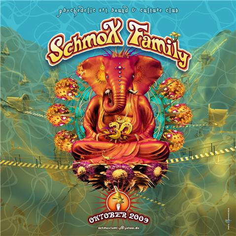Party Flyer SchmoXFamily Club - SchmoXified - The Prog Edition - 24 Oct '09, 23:00