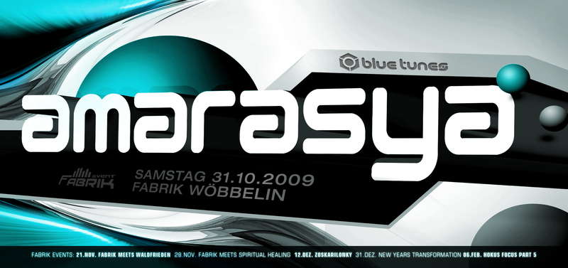 Party Flyer ***Fabrik @ Amarasya*** line up online 31 Oct '09, 22:00