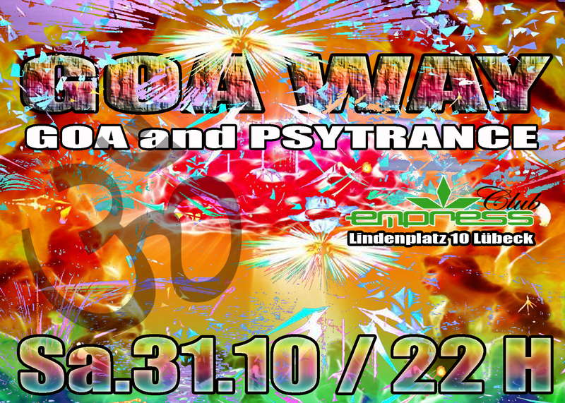 Party Flyer GOA WAY 31 Oct '09, 22:00