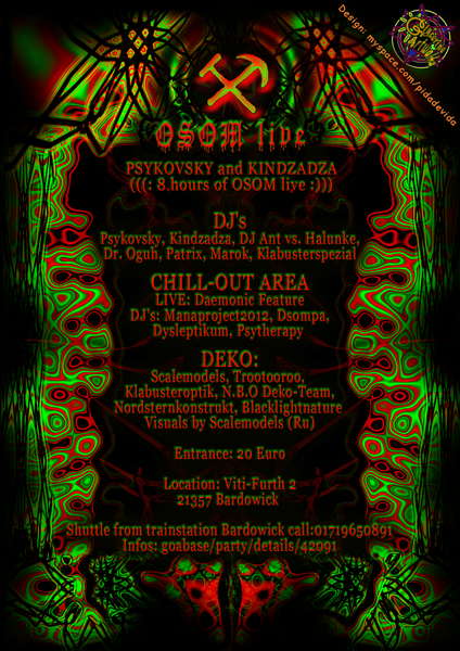 Halloween Dark Horror Night 2 with OSOM LIVE · 31 Oct '09, 22:00