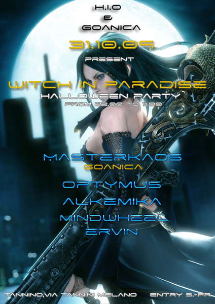 WITCH IN PARADISE · 31 Oct 09, 22:00
