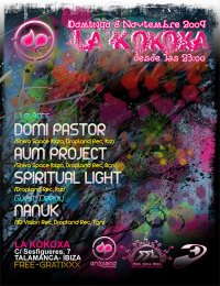 Party Flyer Dropland Party@La Kokoxa (ibiza) 8 Nov '09, 23:00