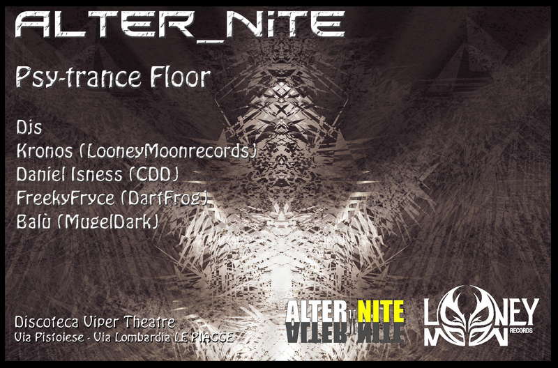 Party Flyer ::::: ALter_nite @Viper Theater :::: 13 Nov '09, 22:00