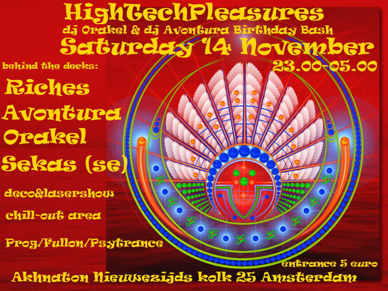 Party Flyer HighTechPleasures 14 Nov '09, 23:00