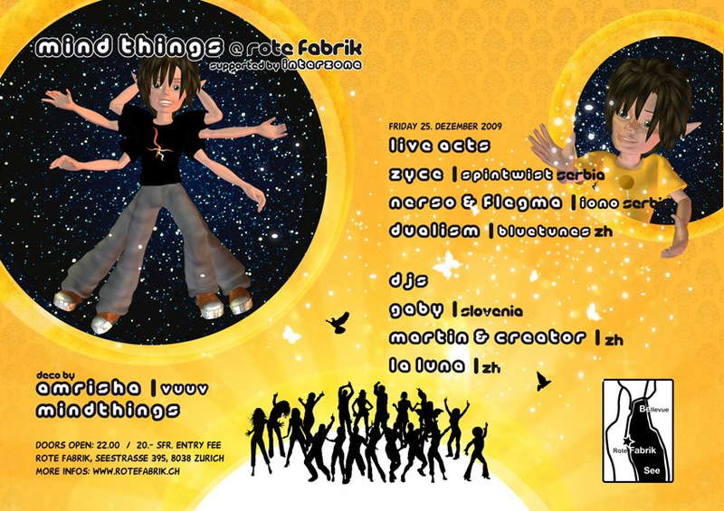 MindThings & Interzone @ Rote Fabrik · 25 Dec '09, 22:00