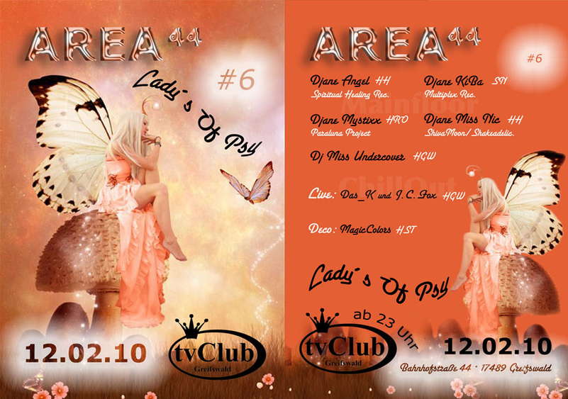 Area44 #6 "Ladys of Psy" · 12 Feb '10, 23:00