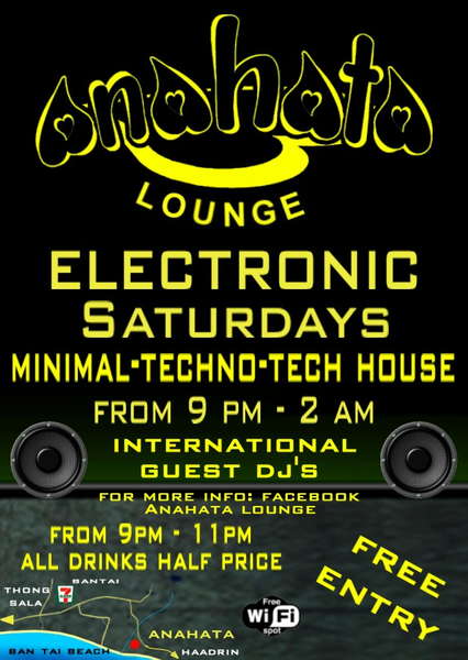 ELECTRONIC SATURDAYS · 20 Feb '10, 21:00