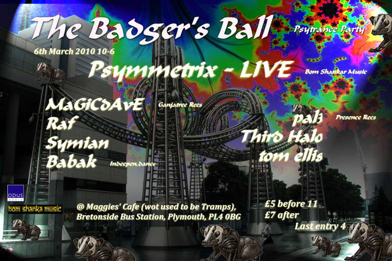 THE BADGER'S BALL · 6 Mar '10, 22:00