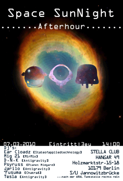 Space SunNight 7 Mar '10, 22:00