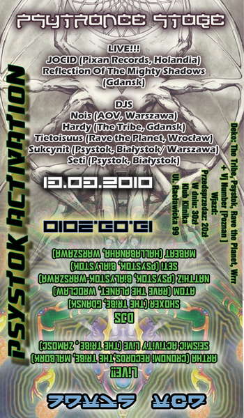 PSYSTOK ACTIVATION · 13 Mar '10, 22:00
