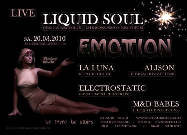 EmoTTion @ Stairs Club · 20 Mar 10, 23:00