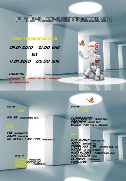 FRÜHLINGSTREIBEN · 9 Apr '10, 20:30
