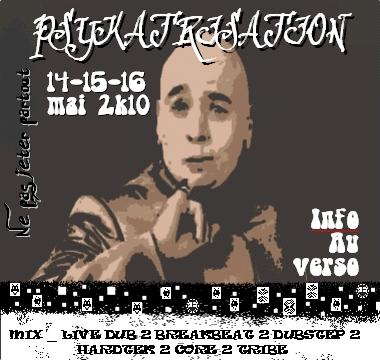 Party Flyer psykatrization 15 May '10, 22:00