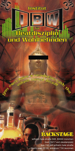 Party Flyer Institut für Beatdisziplin & Wohlbefinden - PROGGY NIGHT 2 4 Sep '09, 22:00