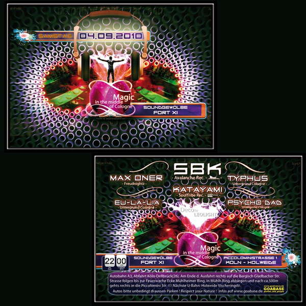 Fort Xi Soundgewolbe 4 Sep 10 Koln Germany Goabase ॐ Parties And People