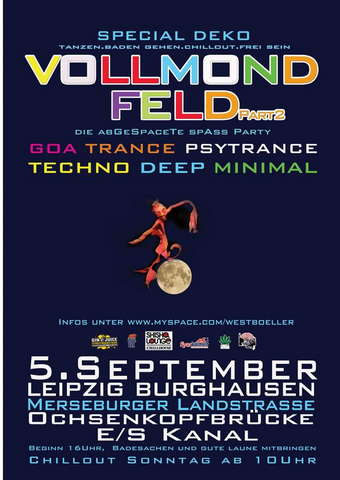 Party Flyer ~VOLLMONDFELD~ part II 5 Sep '09, 22:00