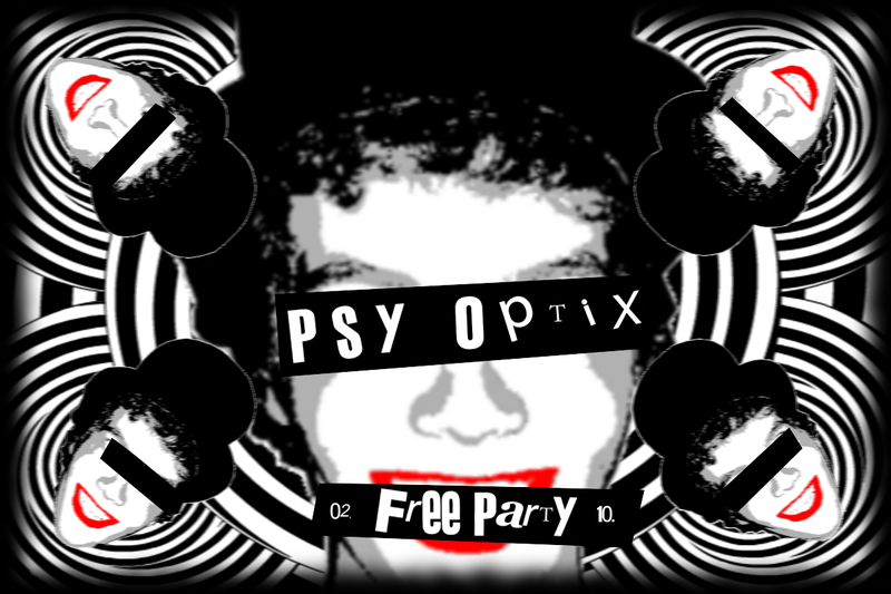 Party Flyer Psy Optix Free Party 24 Sep '10, 16:00