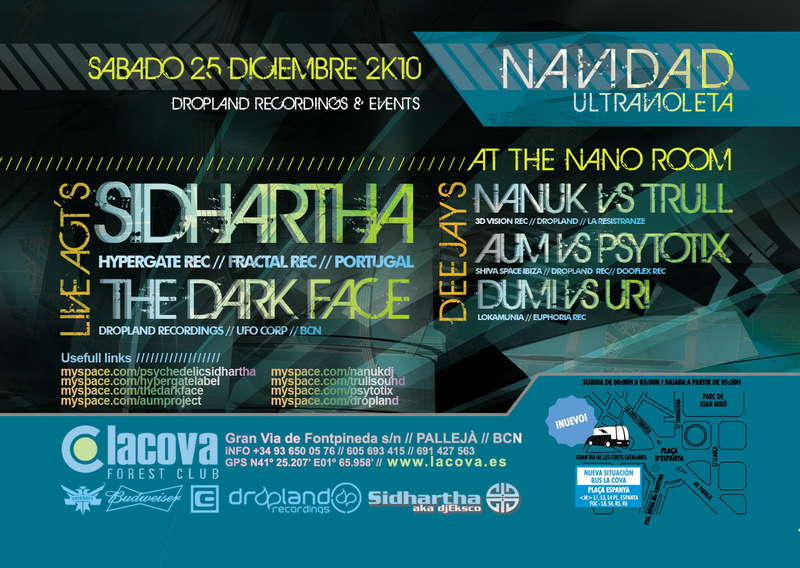 Sidharta Live@La Cova (Navidad Ultravioleta) 25 Dec '10, 23:30