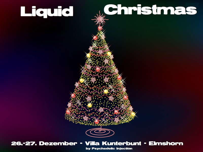 Party Flyer Liquid Christmas - Weihnachtsgoa 26 Dec '10, 20:00