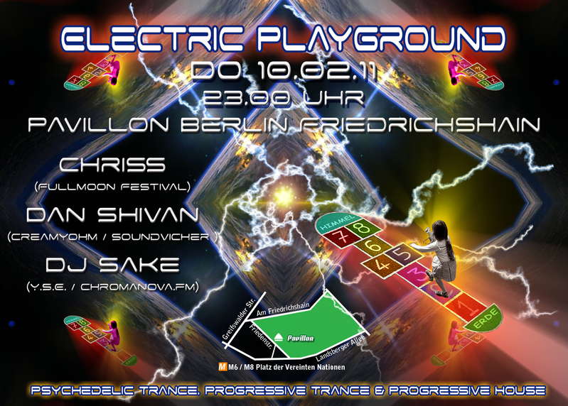 Party Flyer Electric Playground #9 10 Feb '11, 23:00