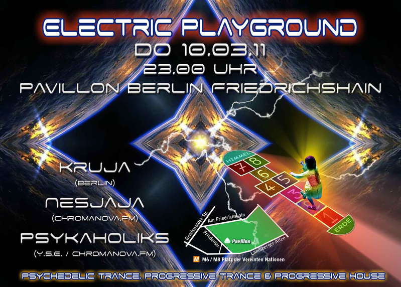 Party Flyer Electric Playground #10 10 Mar '11, 23:00