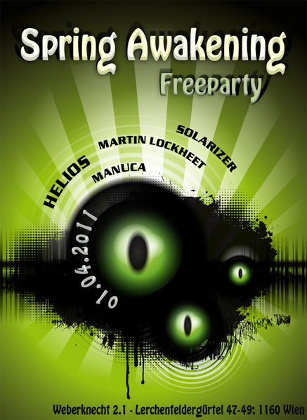 SPRING AWAKENING - freeparty · 1 Apr 11, 22:00