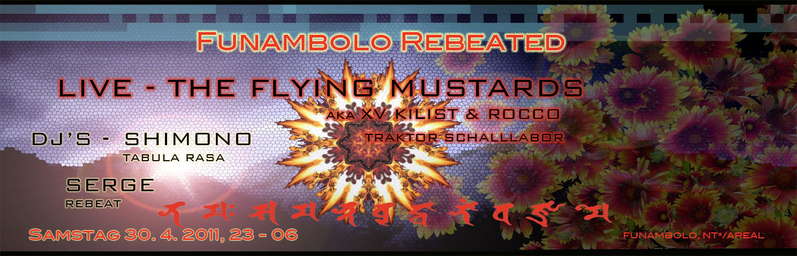 Party Flyer FUNAMBOLO REBEATED 30 Apr '11, 23:00