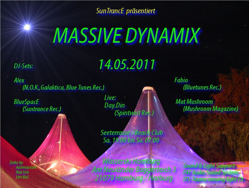 Massive Dynamix 14 May '11, 19:00