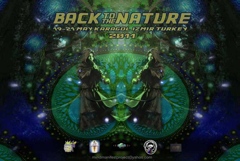 Party Flyer BACK TO NATURE 19 May '11, 12:00