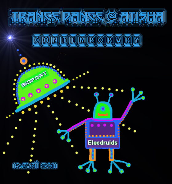 Party Flyer TranceDance @ Atisha | CONTEMPORARY 19 May '11, 20:00