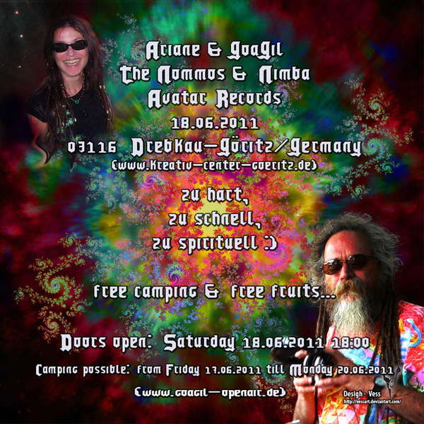 Ariane & Goagil - openair · 18 Jun '11, 20:00