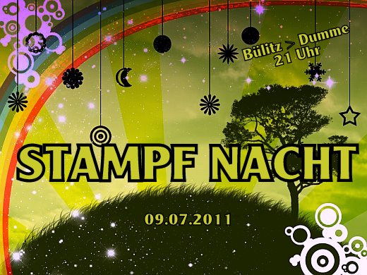 Party Flyer STAMPF NACHT 9 Jul '11, 21:00