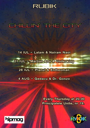 Chillin` the City 21 Jul '11, 20:00