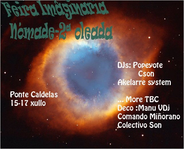 Party Flyer feria imaginaria nomade 2011 - Segunda oleada 15 Jul '11, 22:00