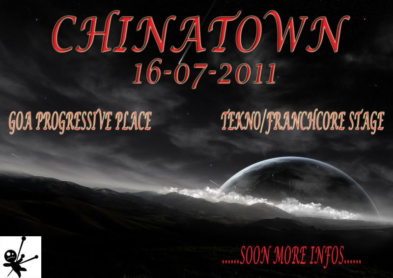 Party Flyer > C.H.I.N.A.T.O.W.N < Free progressive experience > 16 Jul '11, 23:00