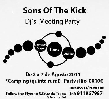 Party Flyer Sons Of The Kick 2 Aug '11, 23:30