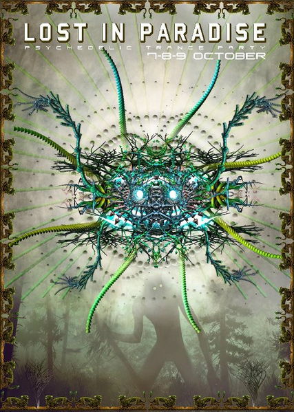 Party Flyer LOST IN PARADISE 7 Oct '11, 22:00