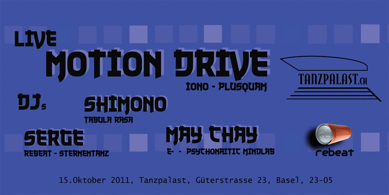 Party Flyer REBEAT IM TANZPALAST 15 Oct '11, 23:00
