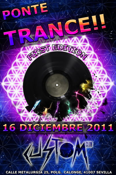 Party Flyer ૐ PONTE TRANCE ૐ 16 Dec '11, 23:30