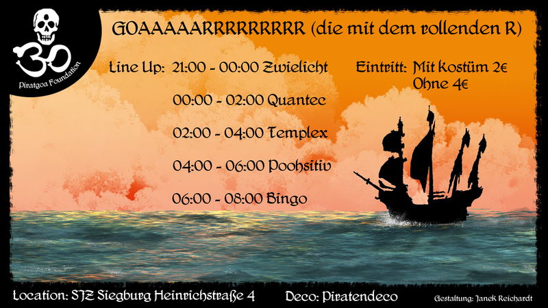 Party Flyer GOAAAAARRRRRRRRR (die mit dem rollenden R) 21 Jan '12, 22:00