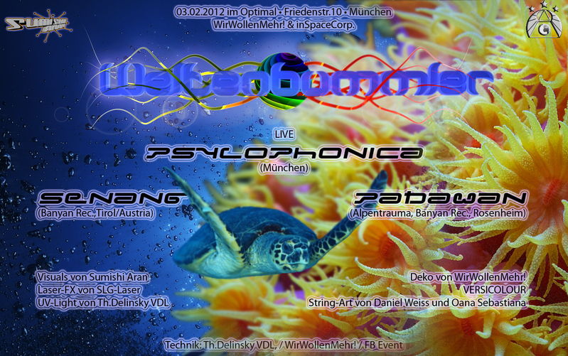 Party Flyer WELTENBUMMLER 3 Feb '12, 23:30
