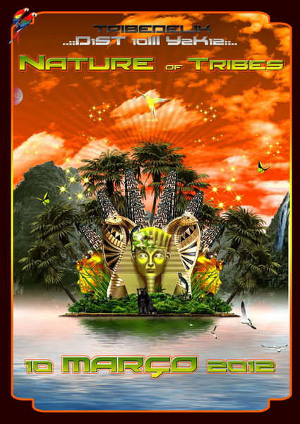 Party Flyer NATURE of TRIBES 10 Mar '12, 23:00