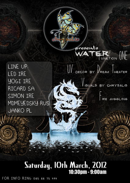 Party Flyer water 10 Mar '12, 22:30