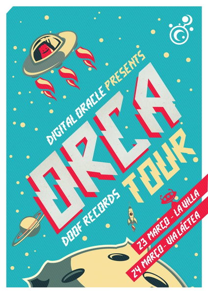 Party Flyer ORCA TOUR 24 Mar '12, 23:00