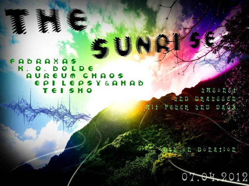 Party Flyer The Sunrise 7 Apr '12, 22:00