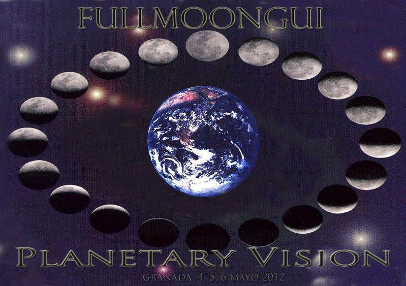 Party Flyer Fullmoongui - Planetary Vision 4 May '12, 22:00