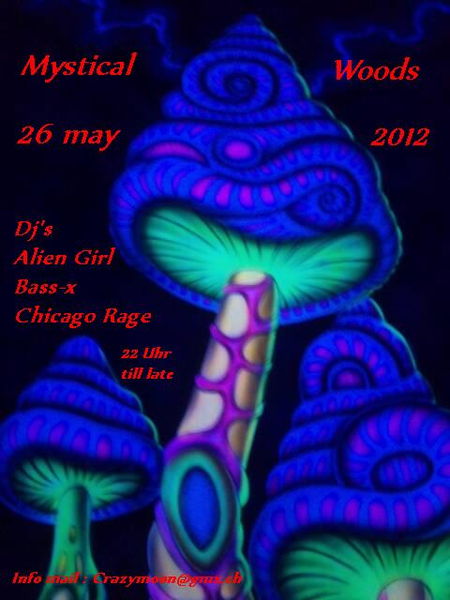 Party Flyer Mystical Woods 2012 26 May '12, 22:00