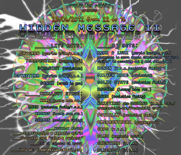 ۞ HIDDEN MESSAGE VOL.2 ۞ · 23 Jun 12, 22:00